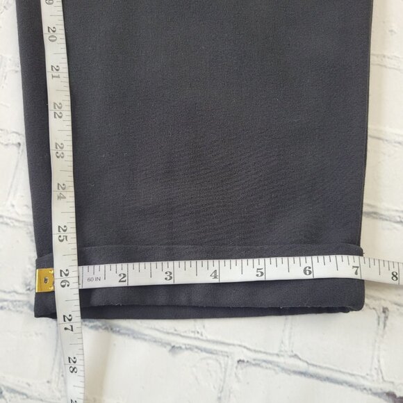 Chico’s black comfort pull on pants size 2 ankle - Picture 4 of 14